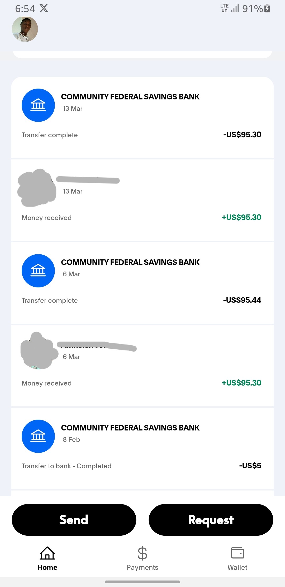 Proof of payment